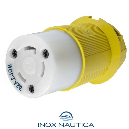 Presa hubbel per spina - 2p+t,