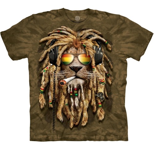 Jahman rasta lion cuffie - dj,