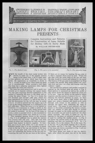 1914 fare lampade per - 1914,