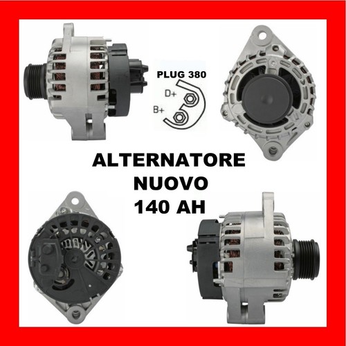 Alternatore nuovo 140ah - nuovo, alfa
