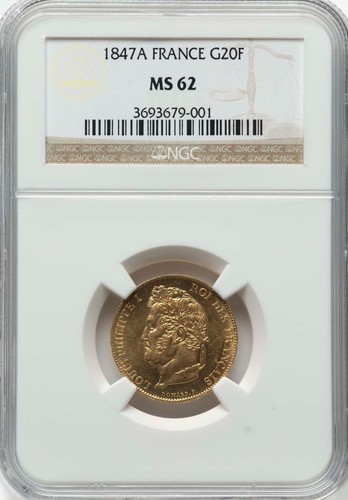 Francia oro franchi 1847 - oro, a