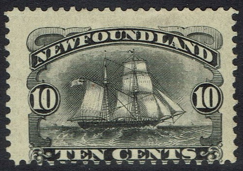 Newfundland 1887 nave 10c - 1887,