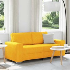 Divano Divanetto Giallo Chiaro
