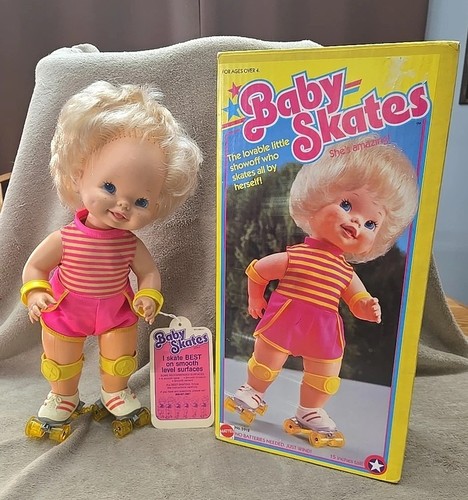 Pattini neonato vintage 1983