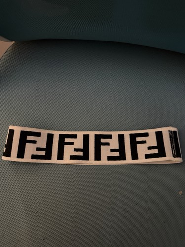Fascia per capelli monogramma