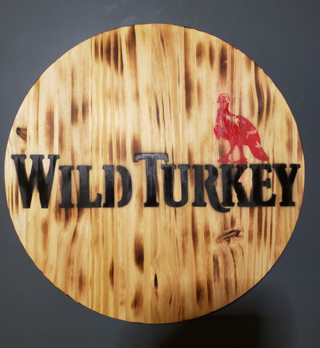 Insegne testa barile whisky - insegne,