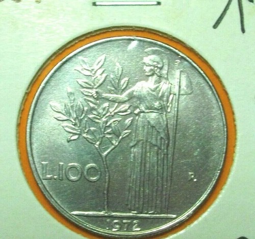 100 lire 1972 - 100,