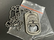 Nuova etichetta cane Oakley • icona bunker • apribottiglie - display metallo + decalcomania