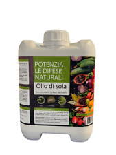 Olio di soia -  tanica da 5  lt - Consentito in agricoltura biologica - Prodotto