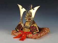 Bellissimo elmetto samurai giapponese moderno -Dragon Deco Kabuto- taglia piccola