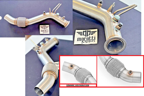 Downpipe inox bmw 4 5 - 2,
