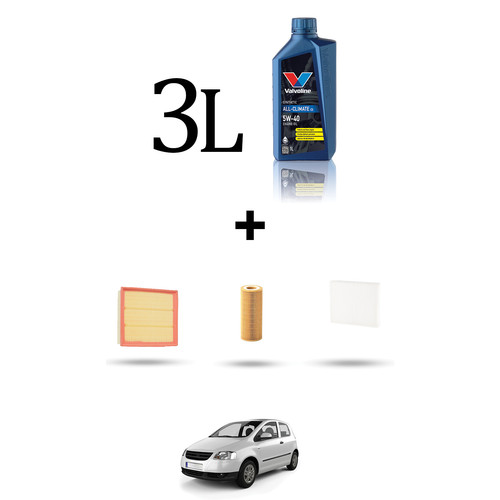 Hoffcar kit tagliando filtri - kit, 3