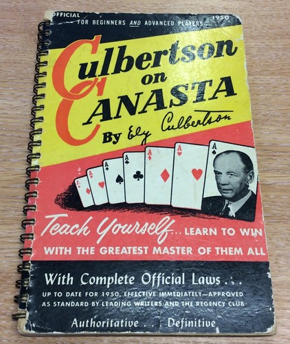 Culbertson canasta ely - canasta, by