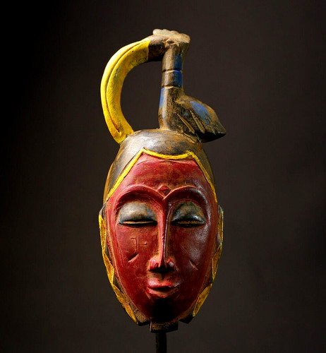 Maschera guro africana - guro,
