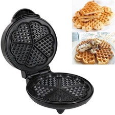 PIASTRA ANTIADERENTE  PER WAFFLE ELETTRICA CIALDE DOLCI 700W MACCHINA WAFFLE