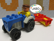 (Q12/2) Lego Duplo trattore con rullo e fattoria contadina fattoria
