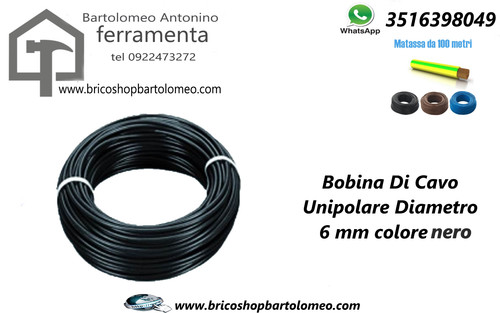 Cavo elettrico in - 6, mm²,