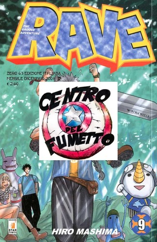 Manga shonen rave - shonen,
