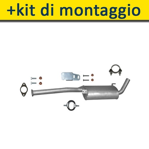 Silenziatore marmitta - silenziatore,