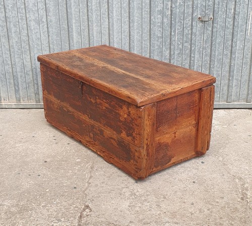 Antico baule legno 71x38h33 - antico,
