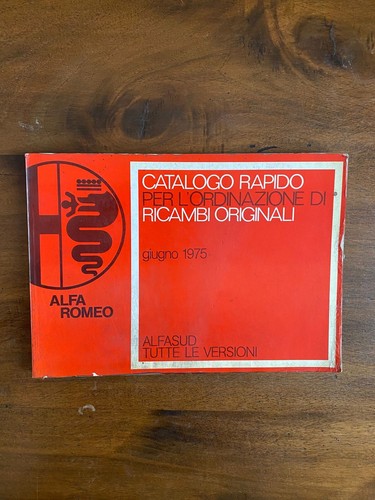 Catalogo parti ricambio alfa - parti,