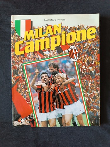 Libro milan campione 1987 - milan, 1987-1988