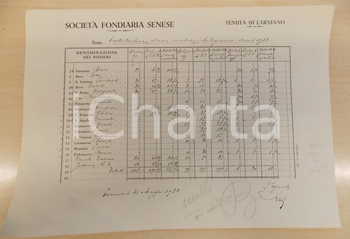 1932 san gimignano tenuta - 1932, di