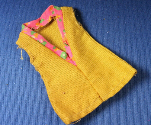 Barbie vintage gilet oro - vintage,