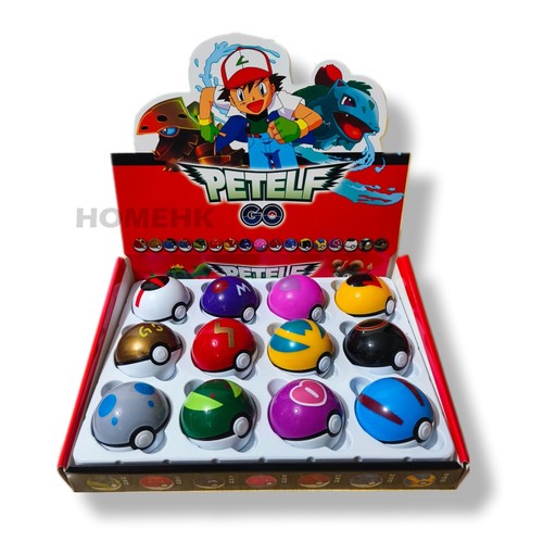 Poke pokeball toy figure 12pz - poke,
