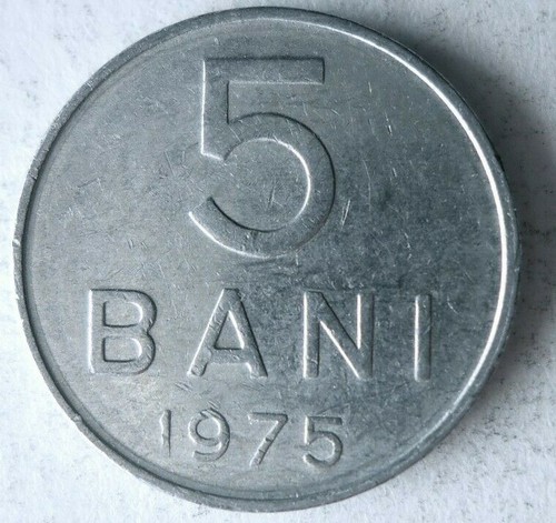 1975 romania bani moneta - 1975,