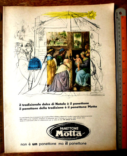 Pubblicità panettone motta - pubblicità,
