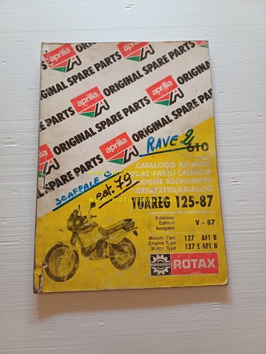 Aprilia tuareg 125 1987 - aprilia,