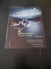 SWAROVSKI  LIGHTING CENTERPIECE CRYSTALON LAMPADARIO AD PUBBLICITA