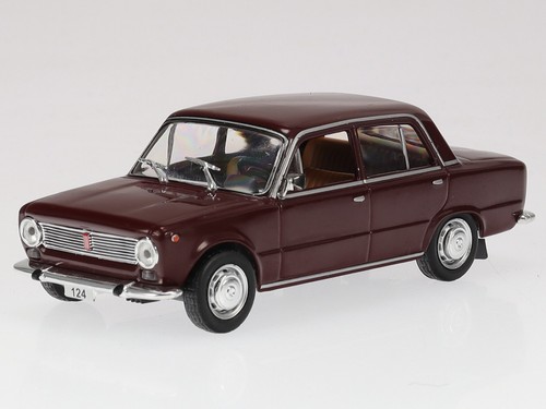 Fiat 124 1966 scuro - , rosso
