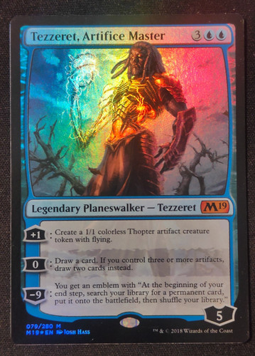 Mtg tezzeret artifice master - mtg,