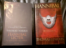 2 LIBRI Harris Thomas: HANNIBAL LECTER - LE ORIGINI DEL MALE, HANNIBAL (AM22)