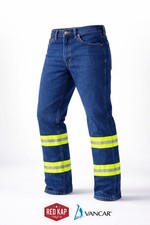 Jeans da lavoro classico Red
