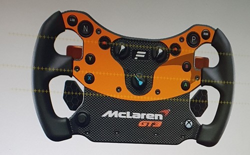 Sticker fanatec mclaren gt3 - mclaren,