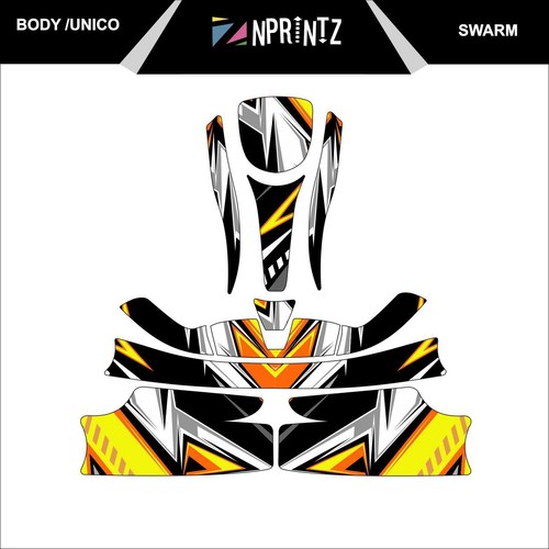 Kit adesivi kart completo - kit,