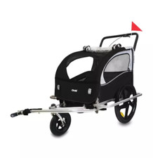 Rimorchio per bicicletta DMS® 2 in 1 rimorchio per bambini rimorchio per bicicletta jogger rimorchio per bicicletta FH-