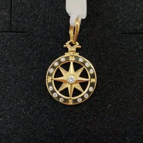 Pendente oro 18k 750 mls - pendente,