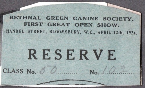 Vintage 1924 old bulldog - 1924,