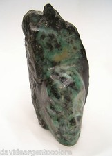 Scultura con testa di Indios