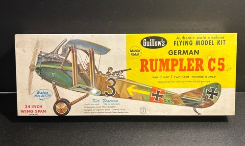 Guillows rumpler balsa wood - guillows,