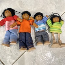 PLAN TOYS Wooden Dolls Family