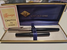 Penna Stilografica OMAS Distinzione 72 Arg 925 / Oro 14Kt vintage fountain pen