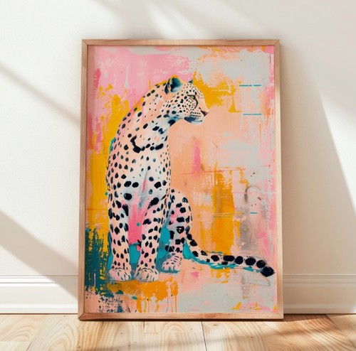 Leopard poster 50cm x70cm - poster,