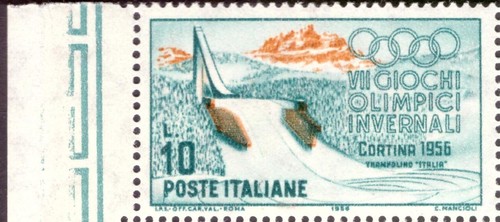 Italia repubblica 1956 cortina - italia,