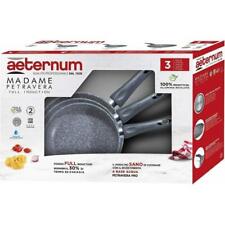 Set 3 Padelle Antiaderenti Madame Petra 20 + 24 + 28 cm Aeternum Bialetti