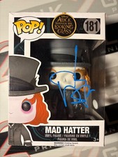 Johnny depp signed mad - signed, hatter
